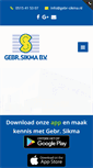 Mobile Screenshot of gebr-sikma.nl